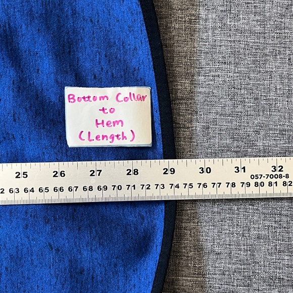 Nike Tech Fleece Full Zip Hoodie Jacket - Men's Size M - Blue - Picture 10 of 11